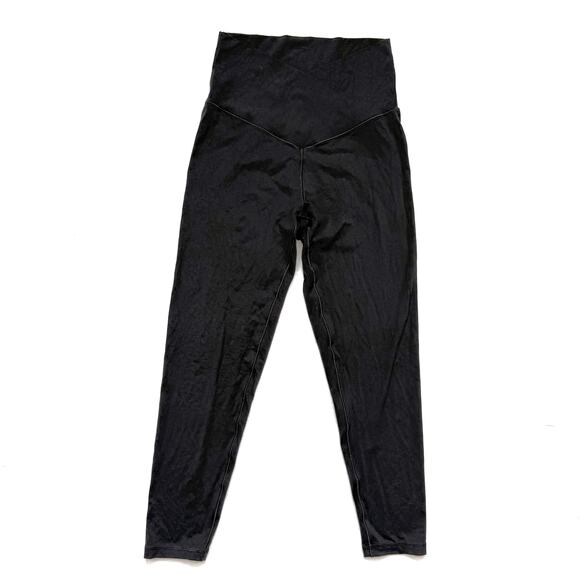 Offline By Aerie Real Me 7/8 Hi-Rise Leggings Black Crossover, Size Medium - Picture 1 of 5